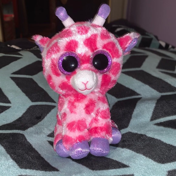 ty pink giraffe